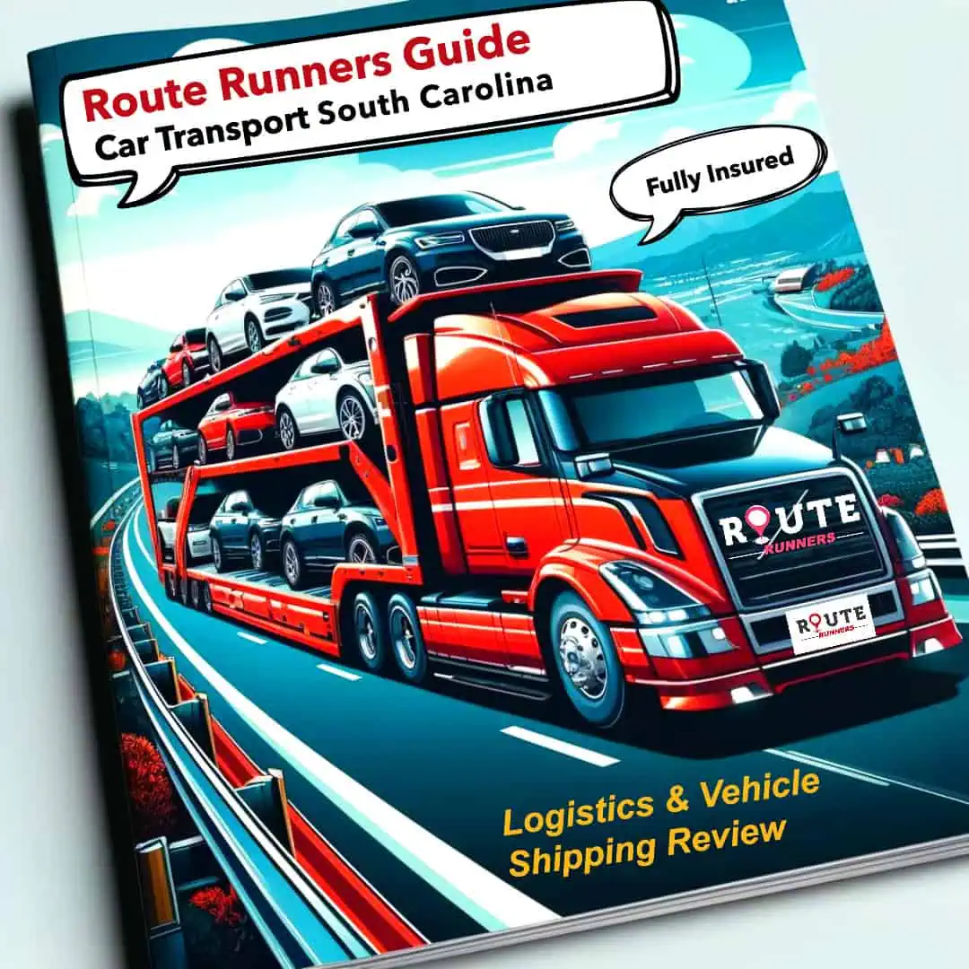 Cover of South Carolina Car Shipping Magazine by Route Runners Auto Transport